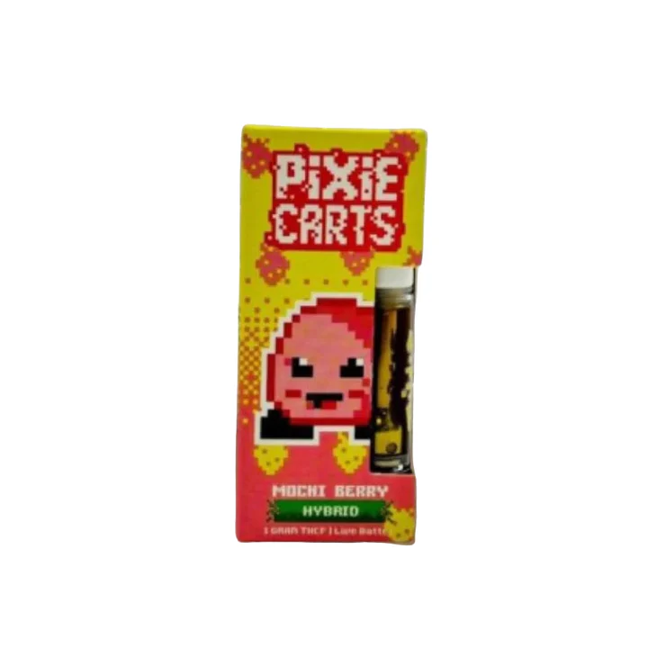 Pixie Carts 1G Live Badder THC-P Cartridge – Mochi Berry