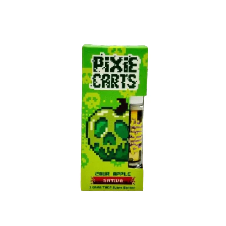 Pixie Carts 1G Live Badder THC-P Cartridge – Sour Apple