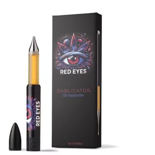 Dablicator Oil Applicator 1g – Precision Hemp Concentrate Dispenser Red Eyes THC-P