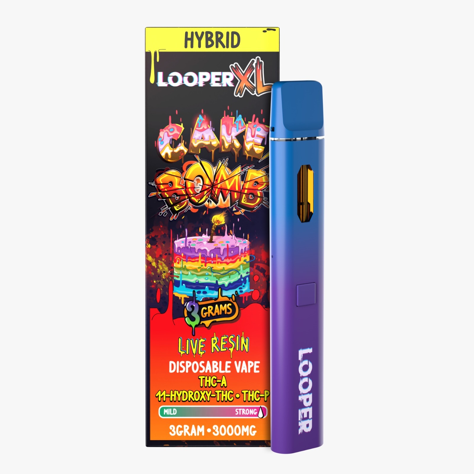 looper vape juice XL 3G Disposable – Premium Flavour-Liquorice Color:Fluorescent green Is there any chance