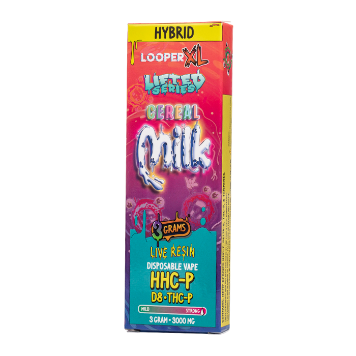 Looper – Cereal Milk Disposable Vape | HHC • THCP • CBD | 3g