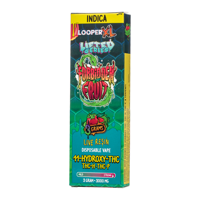 Looper – Forbidden Fruit Disposable Vape | HHC • THCP • CBG • CBD | 3g