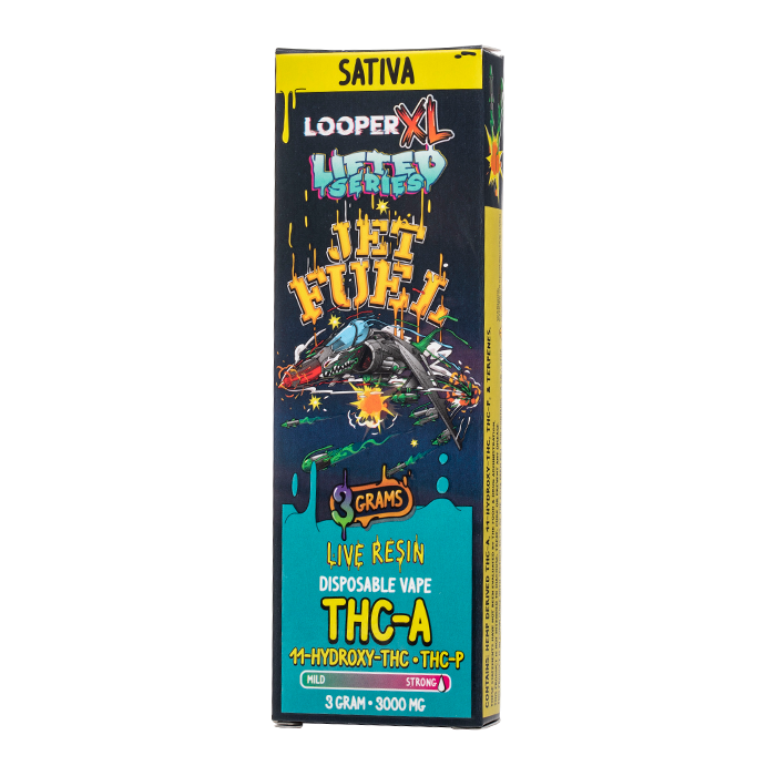 Looper – Jet Fuel Disposable Vape | HHC • Delta-8 • THCP | 3g