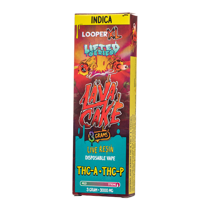 Looper – Lava Cake Disposable Vape | HHC • Delta-8 • THCP • CBD | 3g