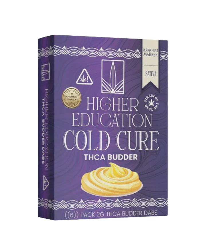 higher education cold cure thca budder permanent marker sativa