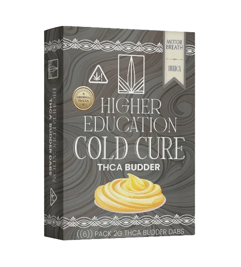higher education cold cure thca budder motor breath indica