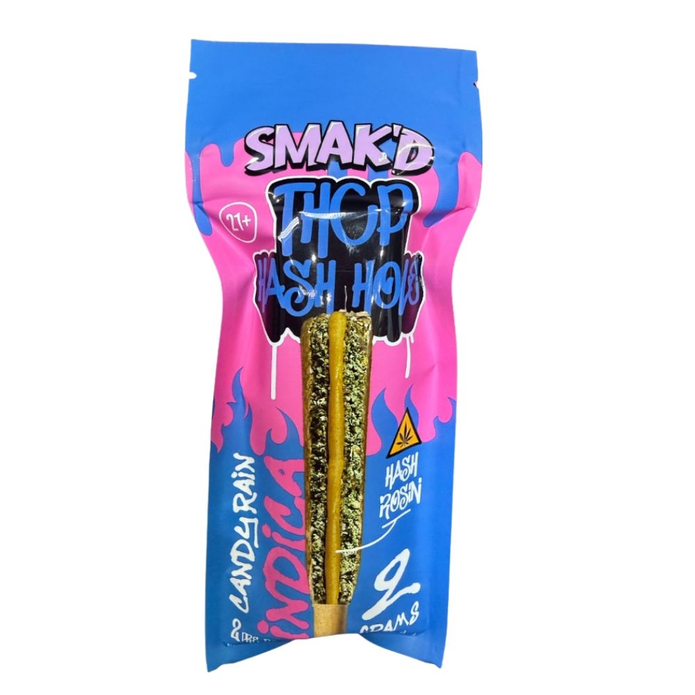 Smak’d THCP Hash Holes 2G | THCP Infused Hash Rosin Pre-Roll 2 Pack - Image 3