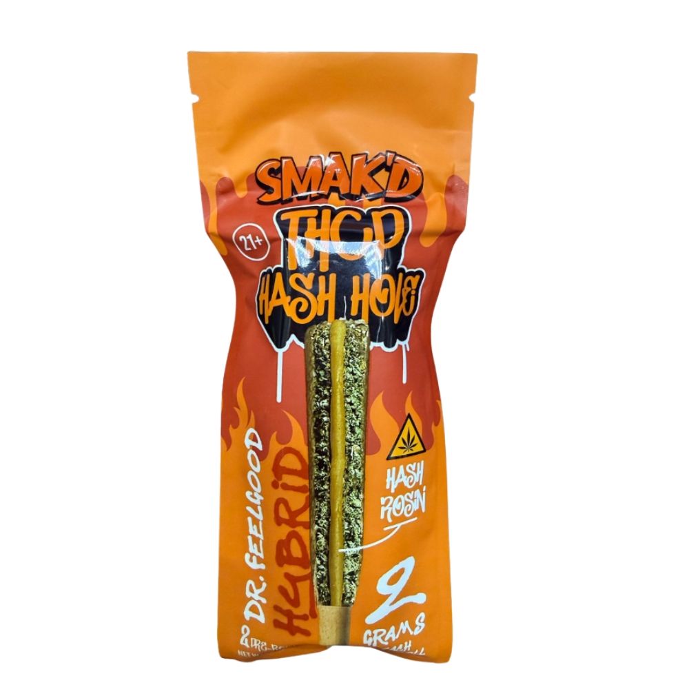 Smak’d THCP Hash Holes 2G | THCP Infused Hash Rosin Pre-Roll 2 Pack - Image 5