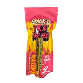 Smak’d THCP Hash Holes 2G | THCP Infused Hash Rosin Pre-Roll 2 Pack