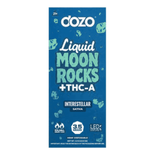 Dozo Liquid Moon Rocks THCA Disposable Vape 3.5G