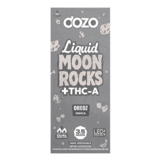 Dozo Liquid Moon Rocks THCA Disposable Vape 3.5G