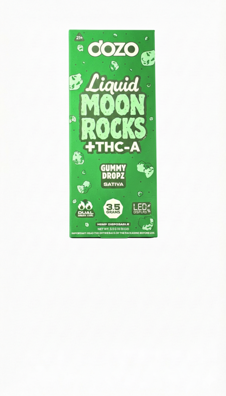Dozo - Liquid Moon Rocks Disposable THCA 3.5 Grams - gummy dropz