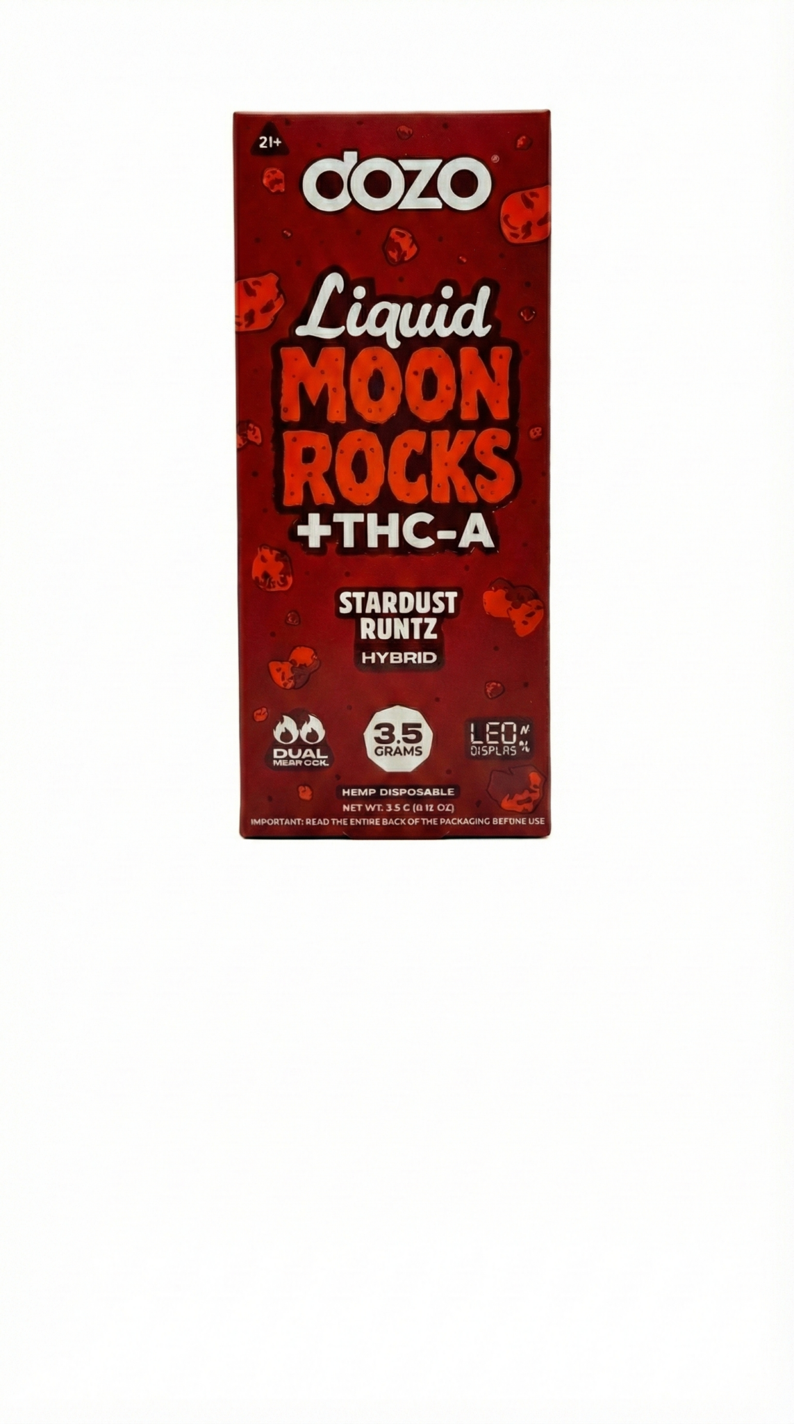 Buy Dozo - Liquid Moon Rocks Disposable THCA 3.5 Grams Online - CBD.co