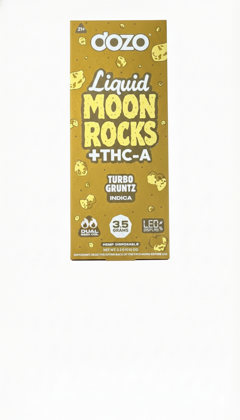 Dozo - Liquid Moon Rocks Disposable THCA 3.5 Grams - turbo gruntz