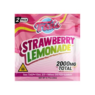 Treats High Dose THCP + DELTA9 + DELTA 8 - Gummies – 2000mg 2 CT