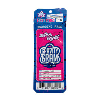 Astro Eight Gravity Gram AIO Disposable 1G – Plasma Plum (Indica)