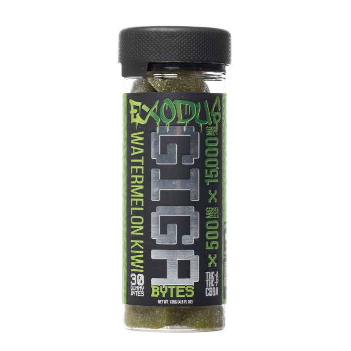 Exodus GIGABYTES Gummies 15000mg Watermelon Kiwi