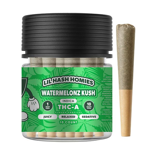 hidden-hills-lil-hash-homies-preroll-thca-watermelon-kush-10g