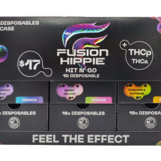 Fusion Hippie Hit N Go 1g THCP Disposable