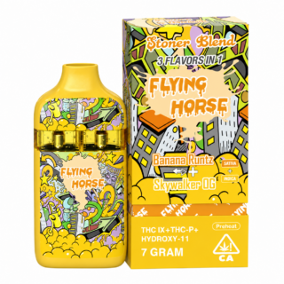 Flying Horse Stoner Blend 3-in-1 Disposable Vape THC IX + THC-P + Hydroxy 11 7G
