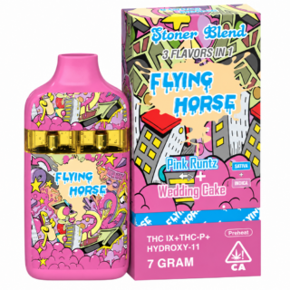 Flying Horse Stoner Blend 3-in-1 Disposable Vape THC IX + THC-P + Hydroxy 11 7G