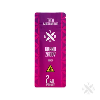 Jelly NYB THCH Masterblend 2ML Disposable Grand Zaddy Indica