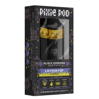 Pixie Pod Black Diamond Edition disposable vape 4ml LA Push Pop hybrid