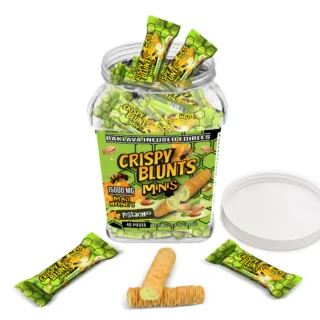 Crispy Blunts Minis Mad Honey 15000mg Pistachio 1ct Baklava Infused Edible