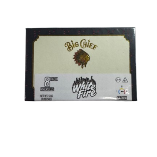 big chief premium thca pre rolls 8 pack 0.7g white fire sativa