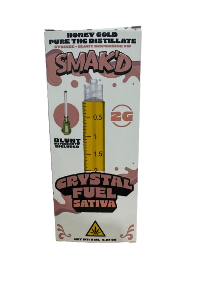 smakd-honey-gold-thc-distillate-syringe-2g-crystal-fuel