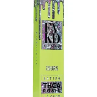 FVKD Minis THCa Rosin Disposable 1.5G Zours Sativa