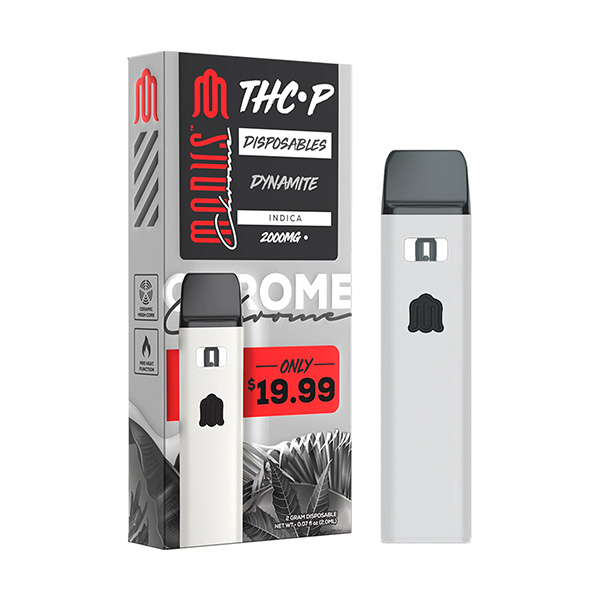 Modus Chrome THCP Disposable 2G Dynamite Indica vape device