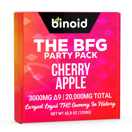 Binoid The BFG Party Pack THC Gummy 20000mg Cherry Apple