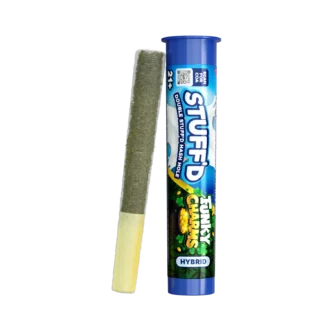 Stuff’d - Double Stuff’d Hash Hole - THCA Preroll - funky charms- 2g