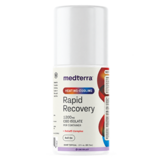 Medterra Rapid Recovery CBD Heating + Cooling Roll-On 1200mg