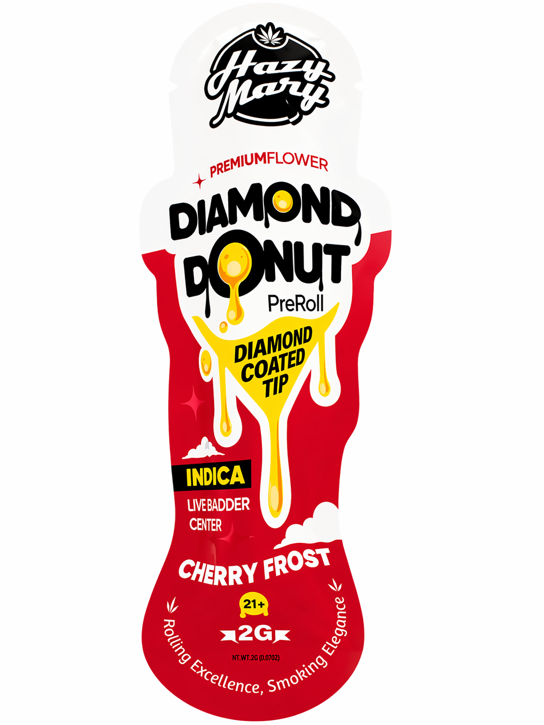hazymary-diamond-donut--preroll-cherry-frost-2g