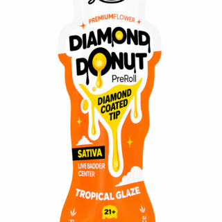 hazymary-diamond-donut-preroll-thcp-tropical-glaze-2g