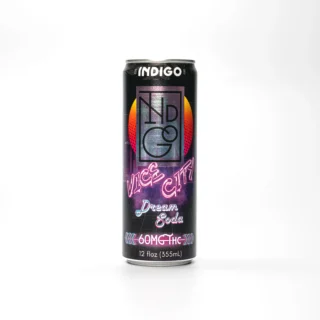 Indigo - Dream Soda - THC - vice-city-Flavors - 60mg - 12oz