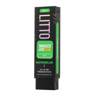 LITTO Smacked Blend Live Resin Disposable 2G Watermelon Z Indica