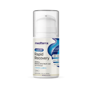 Medterra Rapid Recovery Broad Spectrum CBD Cooling Cream 2000mg