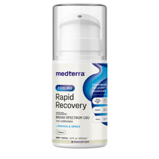 Medterra Rapid Recovery Broad Spectrum CBD Cooling Cream 2000mg