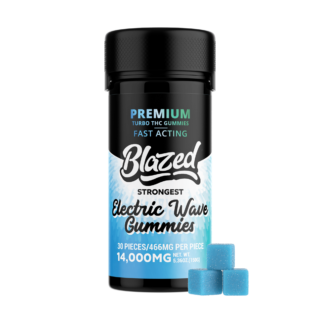 Blazed 14,000MG Turbo THC Gummies - 30 Gummies