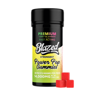 Blazed 14,000MG Turbo THC Gummies - 30 Gummies