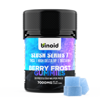 Binoid Slush Series Super 7 Gummies  THCA +Delta 9 - 7000mg - 20 Gummies