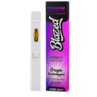 Blazed Premium Liquid Diamonds Disposable Vape THCA +  THC-JD +THCP - 3 Grams