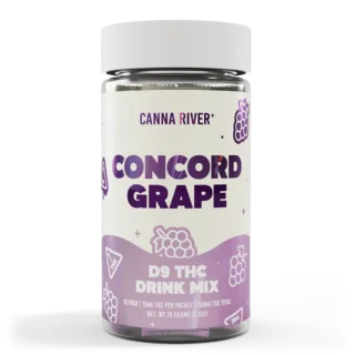 Canna River  D9 Drink Mix  Delta 9 THC  Multiple Flavors Available  15MG | 10 Count