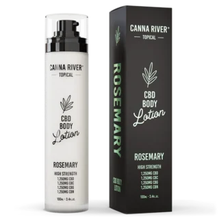 Canna River Broad Spectrum Body Lotion  CBD + CBC + CBG + CBN - 1250MG
