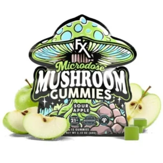 CBDfx Microdose Mushroom Gummies  Multiple Flavors Available 15 Gummies