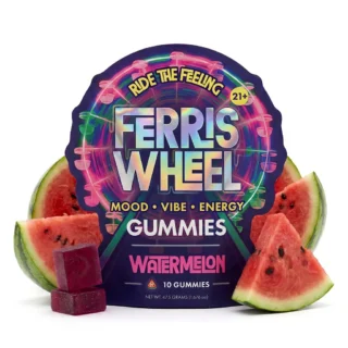 Ferris Wheel  Daily Mood Gummies  Kanna  Multiple Flavors Available - 10 Gummies
