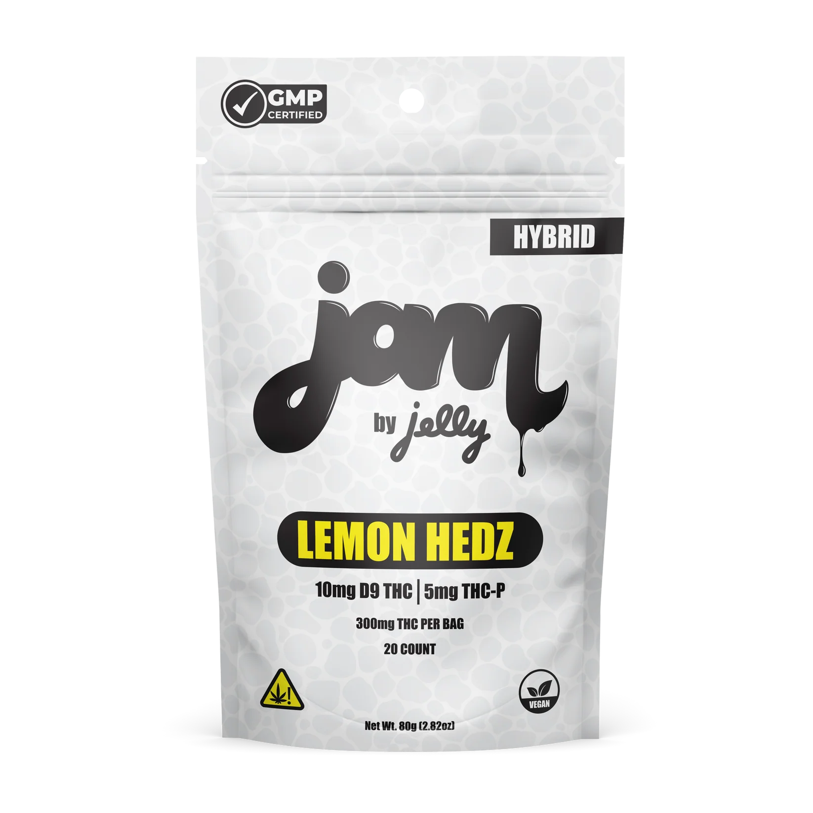 Jelly JAM Gummies D9 THC + THC-P 300mg – 20 Count – Multiple Flavors - Image 2